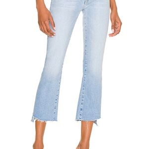 MOTHER JEANS The Insider Crop Step Fray in Limited Edition Shake Well